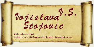Vojislava Stojović vizit kartica